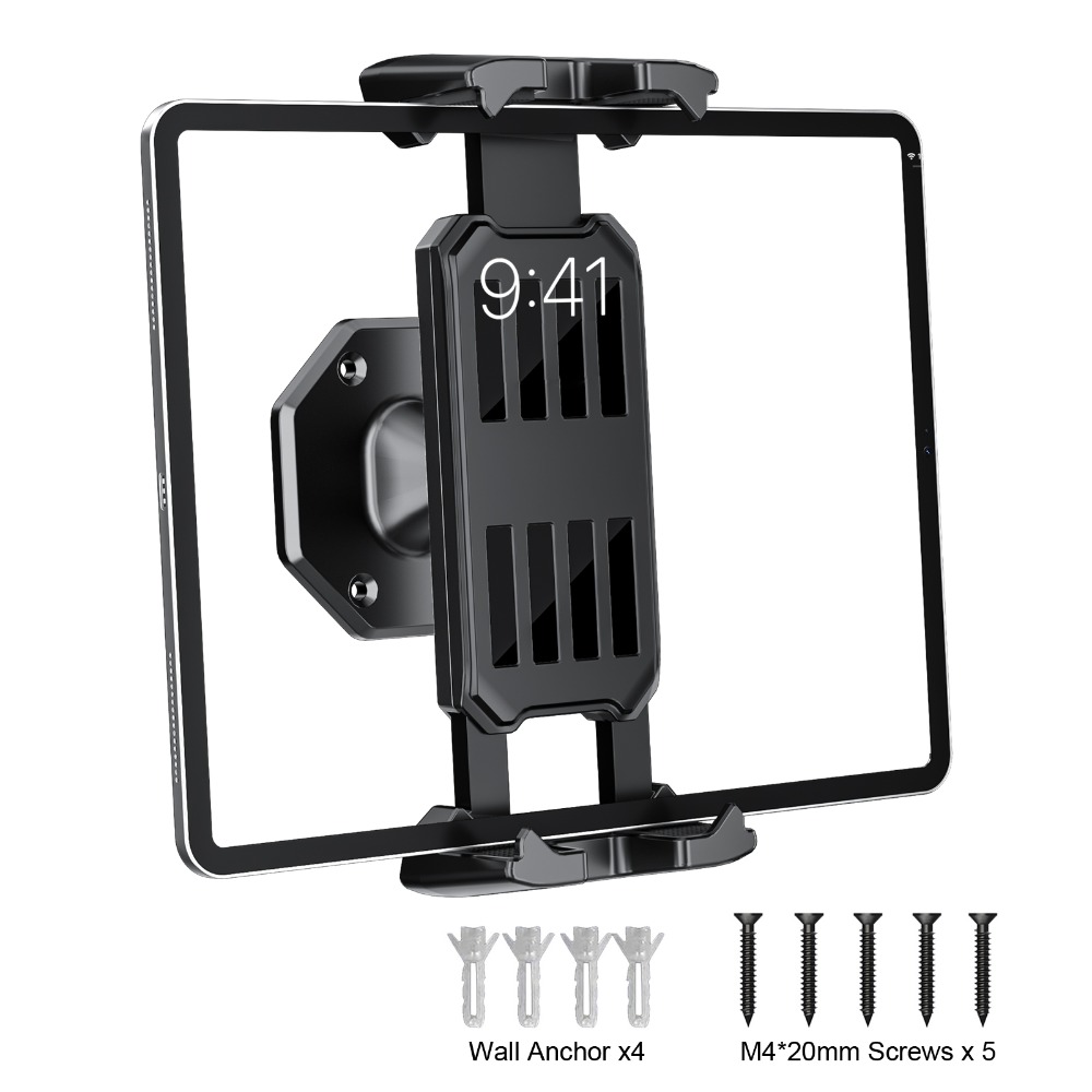 Phone Accessories Are - ที่ยึดโทรศัพท์ติดผนัง ที่วางแท็บเล็ต ปรับระดับได้ หมุนได้ 360 องศา
