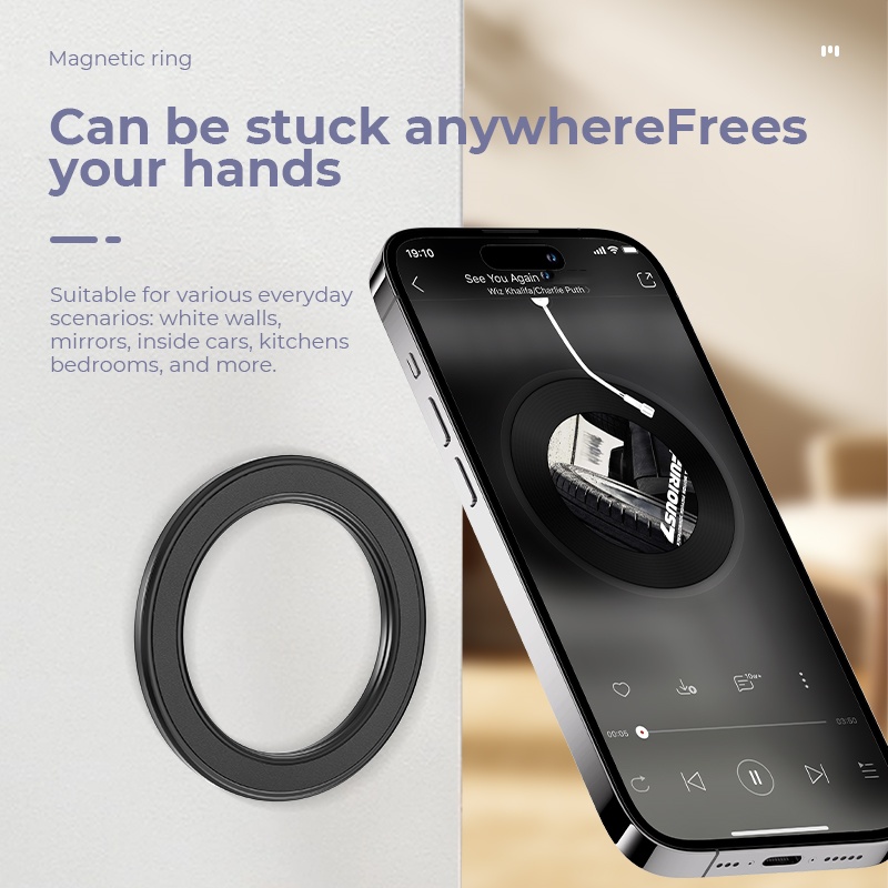 Phone Accessories Are - ที่ยึดโทรศัพท์แบบแม่เหล็กแรงสูง Magsafe พร้อมขาตั้ง แม่เหล็กติดผนัง ที่ยึดโทรศัพท์มือถือในรถยนต์ สำหรับ