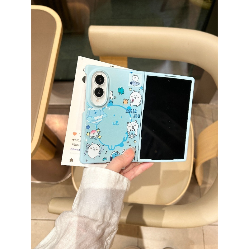 Phone Zone Accessories & Repair - เคสโทรศัพท์ลายหมีตลกชิอิคาวะสุดฮิต สำหรับ Samsung Galaxy Z Fold8