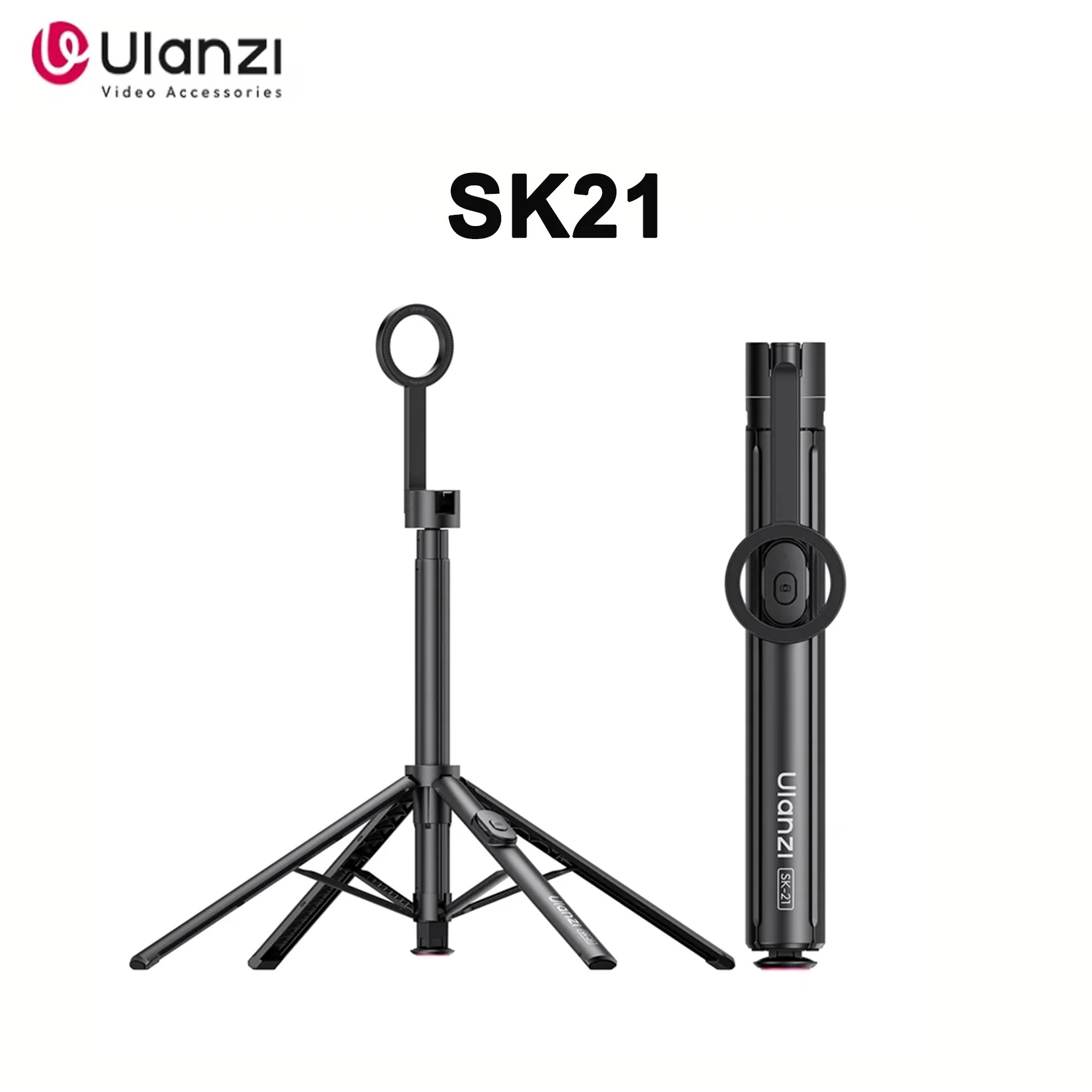 Phone Accessories For Photography - ขาตั้งกล้อง Ulanzi SK21 แบบแม่เหล็กเปิดอัตโนมัติ 8 ท่อน