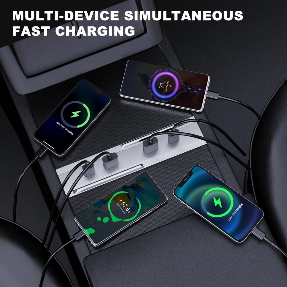อุปกรณ์เสริมภายในรถยนต์สำหรับ  - Usb C Hub บทวิจารณ์และราคา