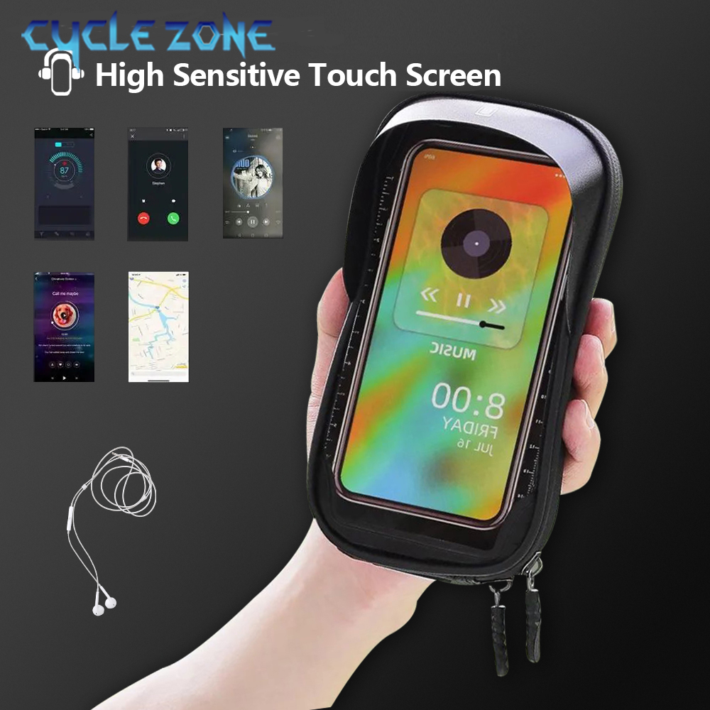 กระเป๋าโทรศัพท์จักรยานจักรยานด - Phone Zone Accessories & Repair บทวิจารณ์และราคา