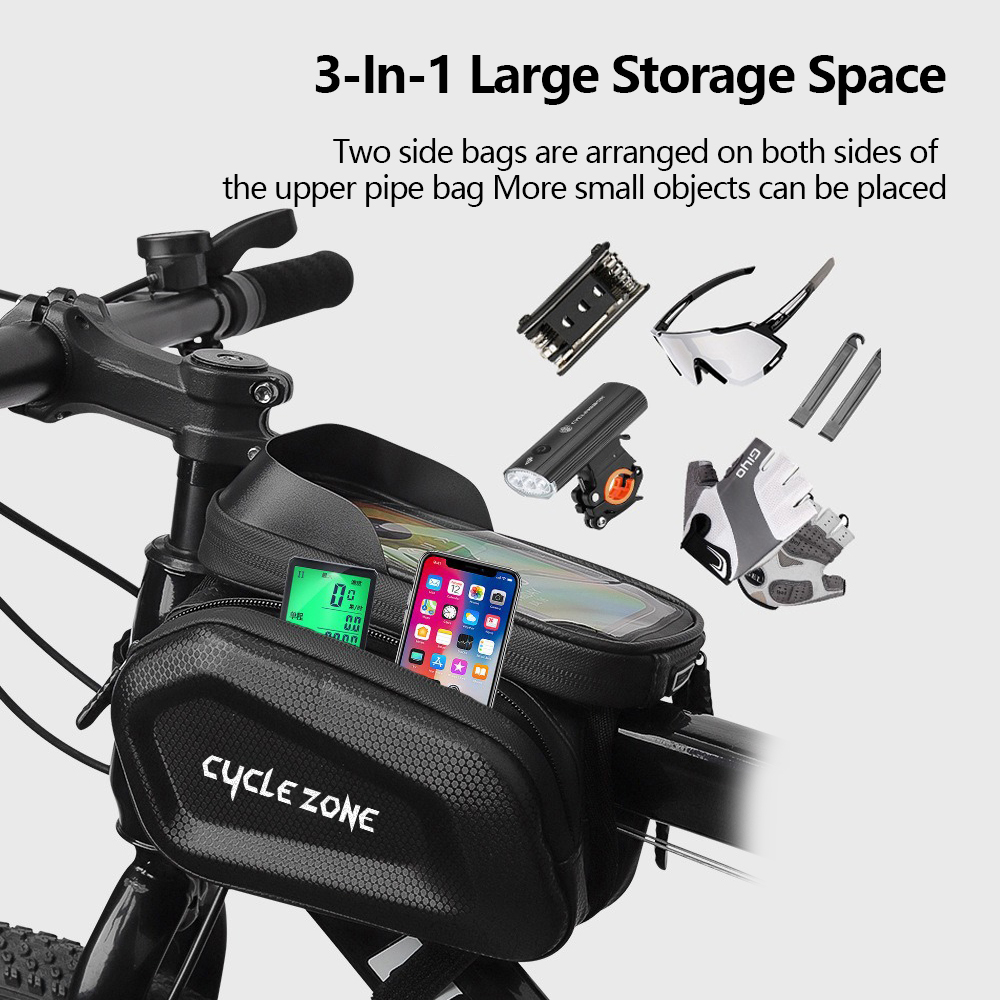 กระเป๋าจักรยานหน้าจอสัมผัสเคสโ - Phone Zone Accessories & Repair บทวิจารณ์และราคา