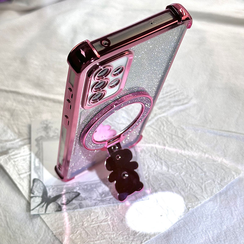 เคสโทรศัพท์ลายหัวใจหมีกลิตเตอร - Vivo Y28 บทวิจารณ์และราคา