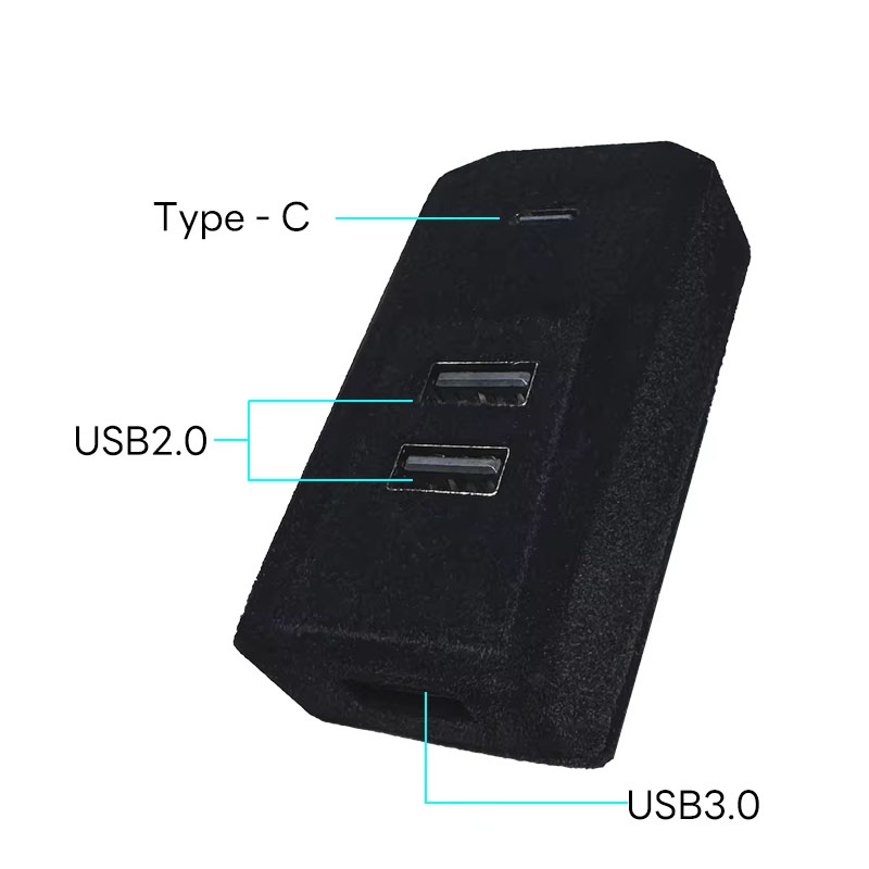 แท่นวางสำหรับกล่องถุงมือรถยนต์ - Usb C Hub บทวิจารณ์และราคา